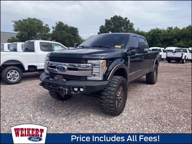 2019 Black Ford Super Duty F-250 SRW King Ranch 4X4 Truck