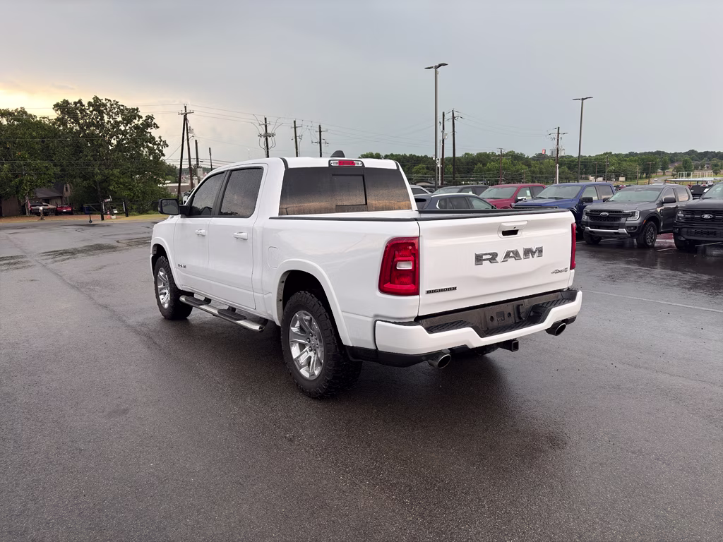 Certified 2025 RAM Ram 1500 Pickup Big Horn/Lone Star with VIN 1C6SRFFP8SN537931 for sale in Little Rock