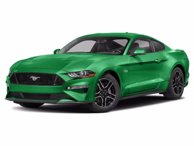 2019 Green Ford Mustang RWD Coupe