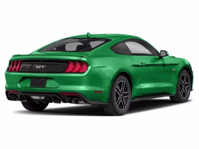 2019 Green Ford Mustang RWD Coupe