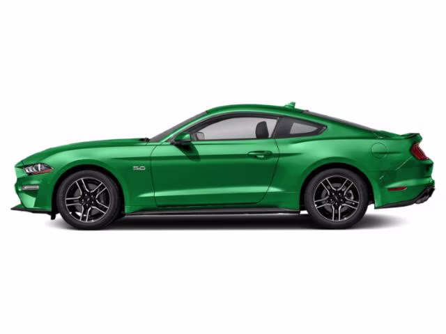 2019 Green Ford Mustang RWD Coupe