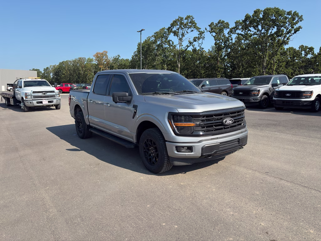 2024 Iconic Silver Metallic Ford F-150 XLT 4X4 Truck
