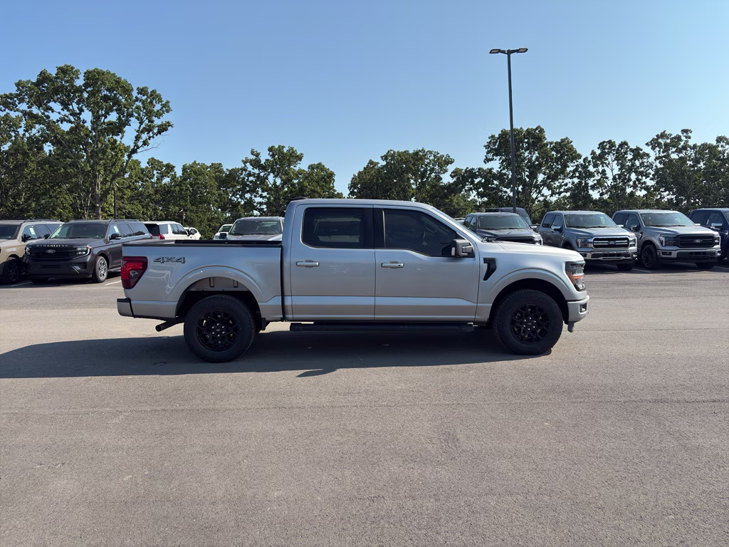 2024 Iconic Silver Metallic Ford F-150 XLT 4X4 Truck