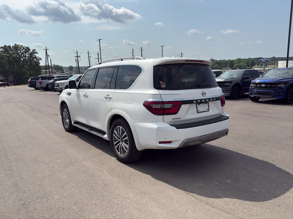 2023 Aspen White Tricoat Nissan Armada SL RWD SUV