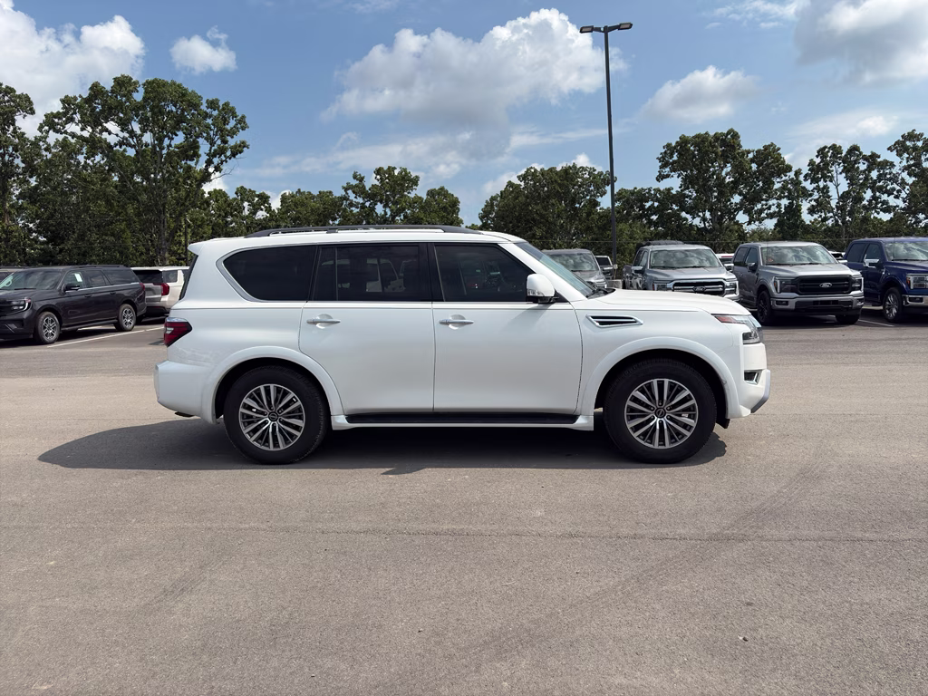 2023 Aspen White Tricoat Nissan Armada SL RWD SUV