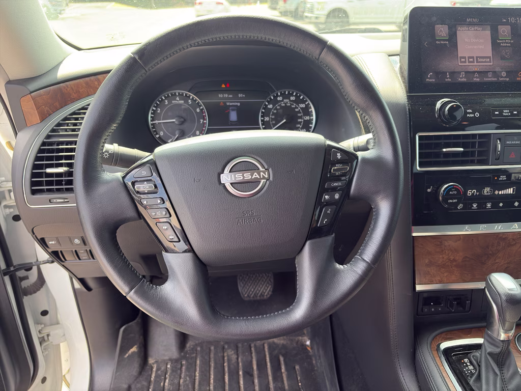 2023 Aspen White Tricoat Nissan Armada SL RWD SUV