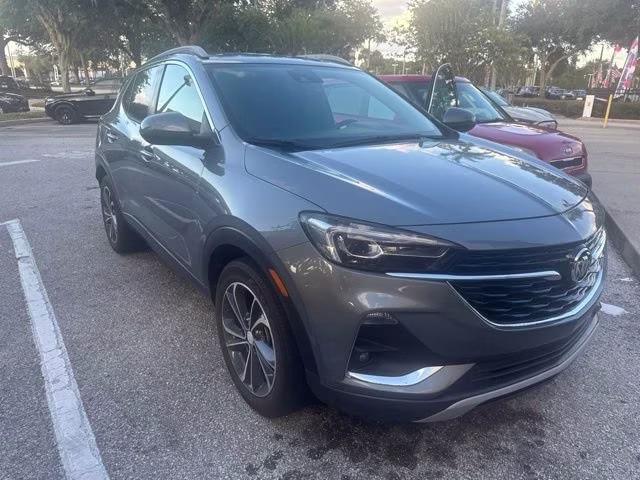2020 Satin Steel Metallic Buick Encore GX Essence FWD SUV