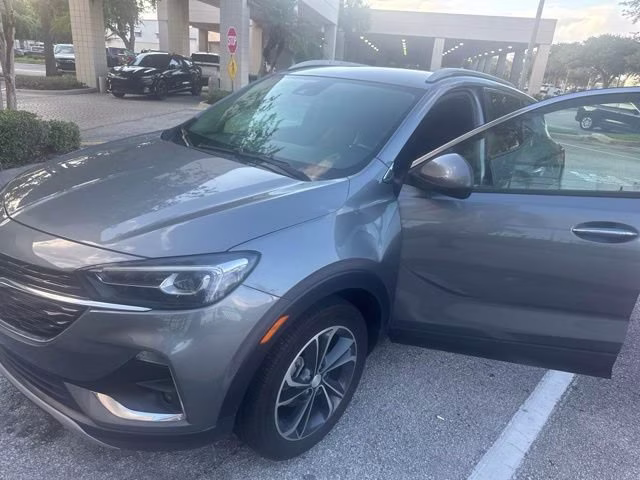 2020 Satin Steel Metallic Buick Encore GX Essence FWD SUV