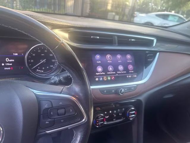 2020 Satin Steel Metallic Buick Encore GX Essence FWD SUV