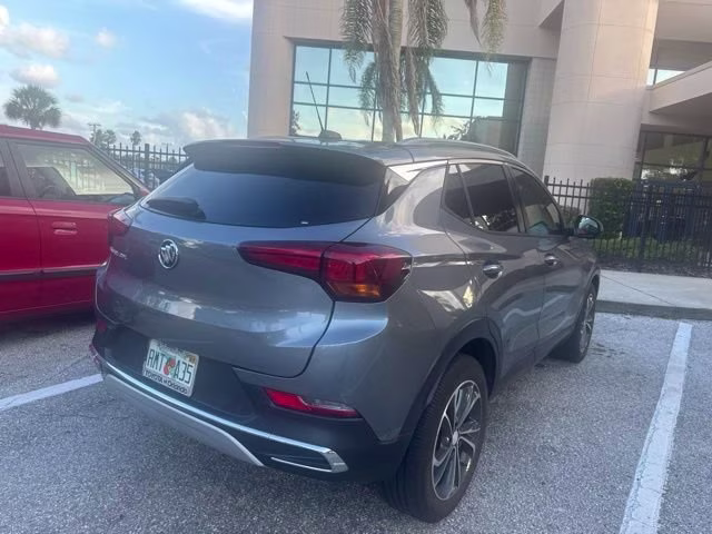 2020 Satin Steel Metallic Buick Encore GX Essence FWD SUV