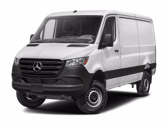 2025 Arctic White Mercedes-Benz Sprinter Cargo Van Cargo 144 WB RWD Van