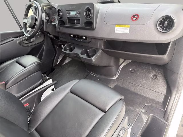 2025 Arctic White Mercedes-Benz Sprinter Cargo Van Cargo 144 WB RWD Van