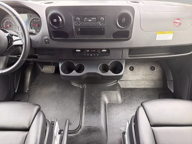 2025 Arctic White Mercedes-Benz Sprinter Cargo Van Cargo 144 WB RWD Van