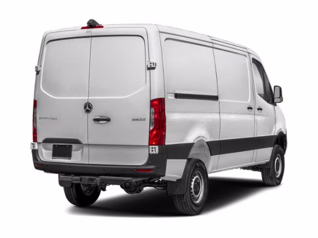 2025 Arctic White Mercedes-Benz Sprinter Cargo Van Cargo 144 WB RWD Van