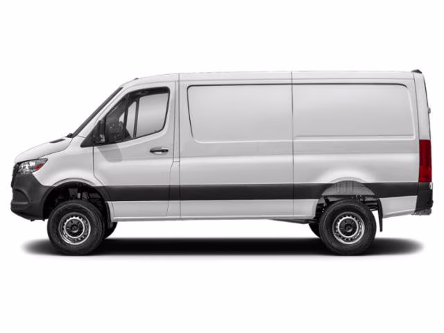 2025 Arctic White Mercedes-Benz Sprinter Cargo Van Cargo 144 WB RWD Van