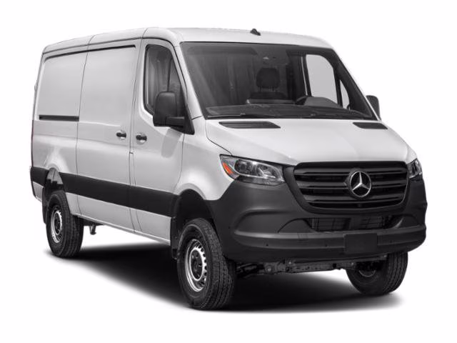 2025 Arctic White Mercedes-Benz Sprinter Cargo Van Cargo 144 WB RWD Van
