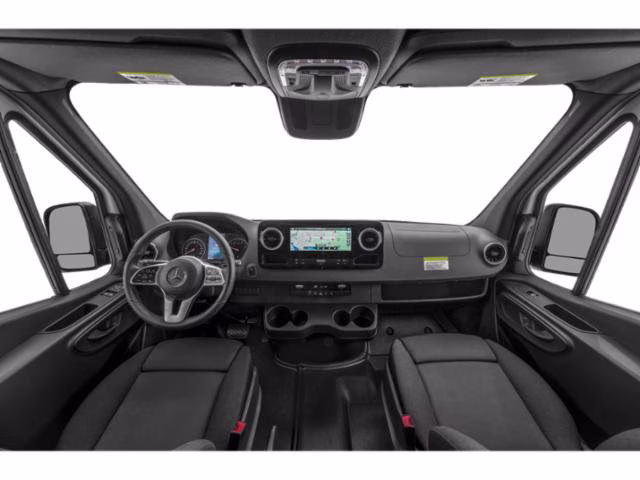 2025 Arctic White Mercedes-Benz Sprinter Cargo Van Cargo 144 WB RWD Van