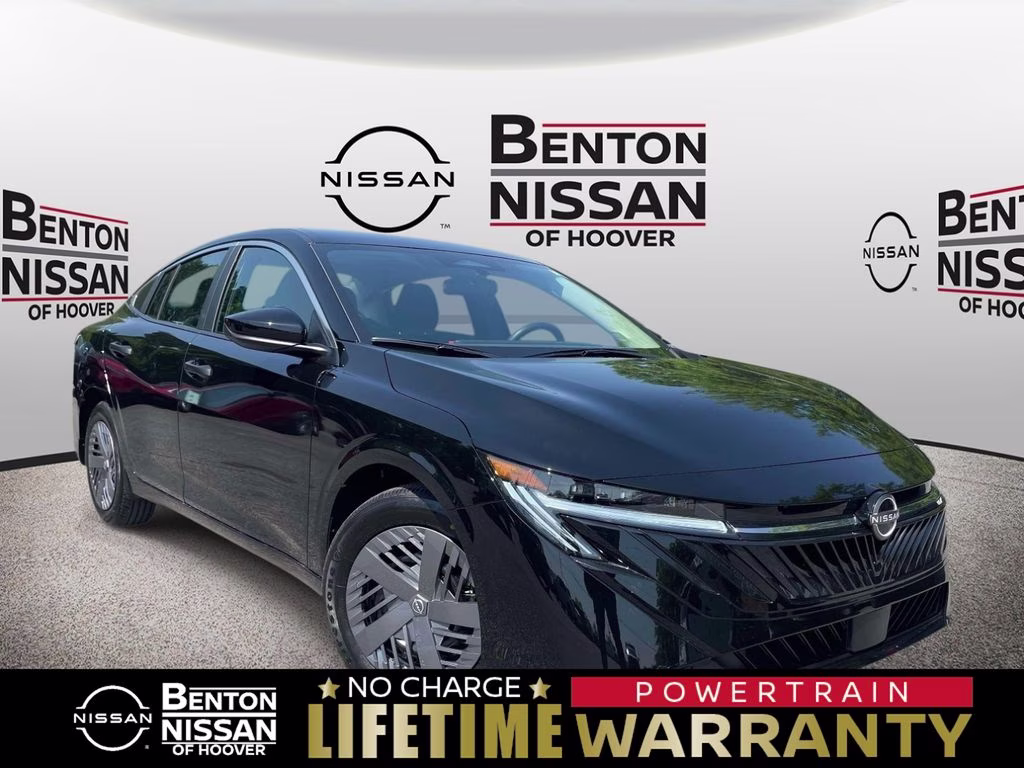 2026 Super Black Nissan Sentra S FWD Sedan