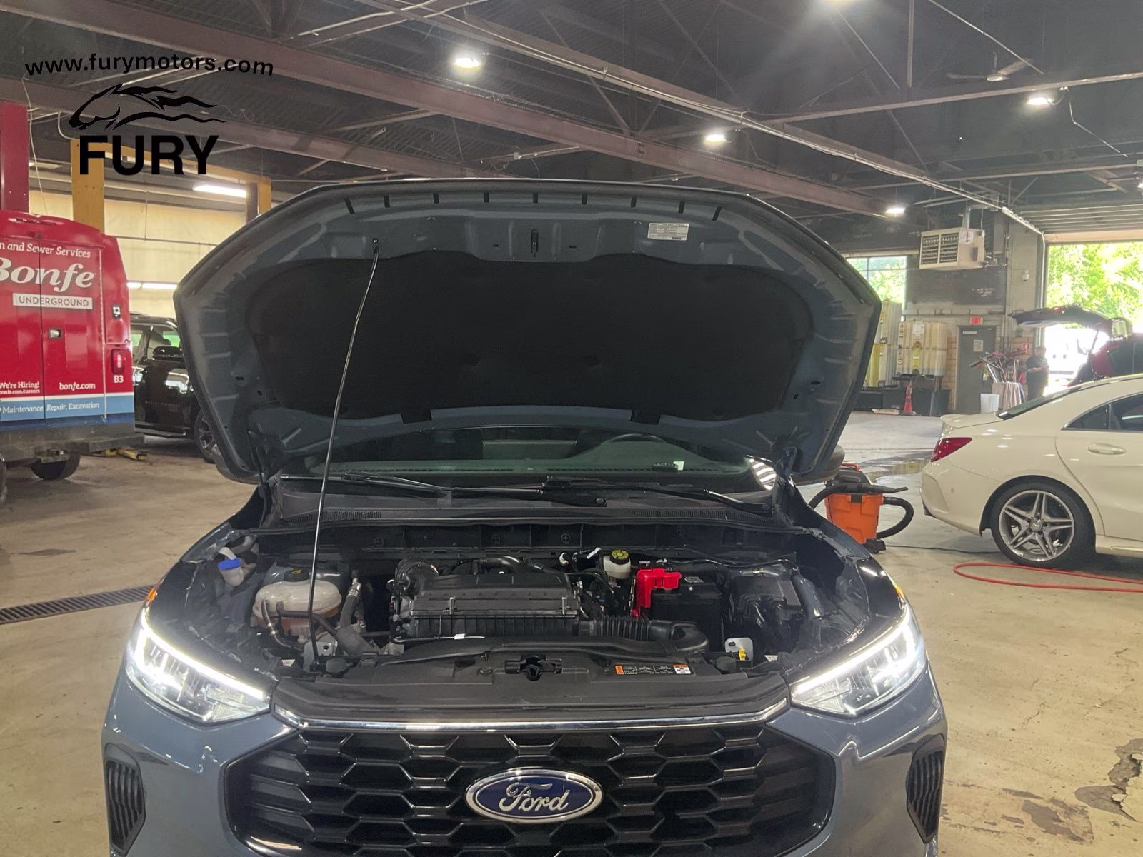 2024 Vapor Blue Ford Escape ST-Line AWD SUV