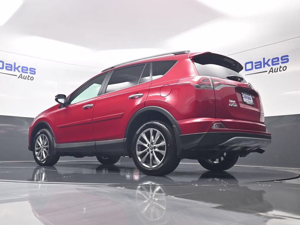 2017 Barcelona Red Metallic Toyota RAV4 Limited AWD SUV