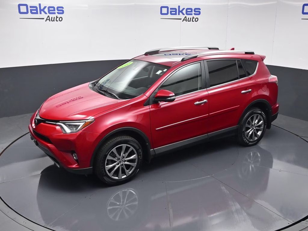 2017 Barcelona Red Metallic Toyota RAV4 Limited AWD SUV