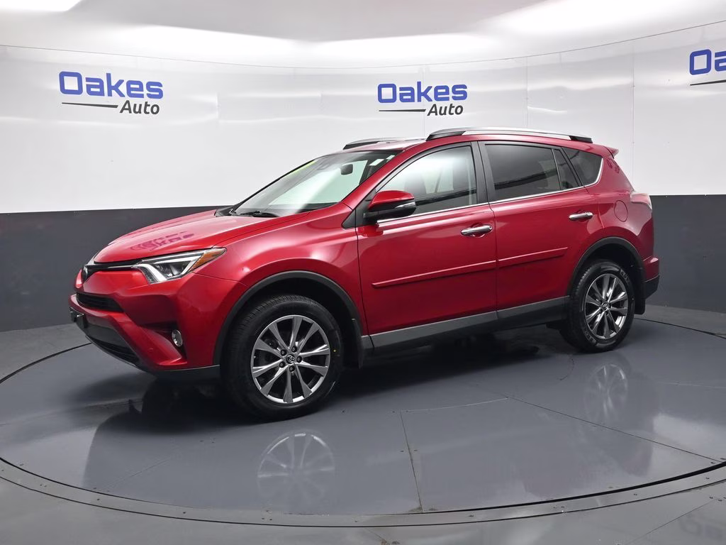 2017 Barcelona Red Metallic Toyota RAV4 Limited AWD SUV