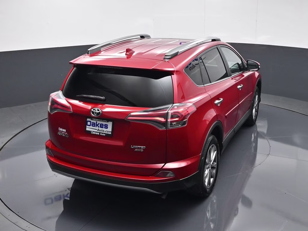 2017 Barcelona Red Metallic Toyota RAV4 Limited AWD SUV