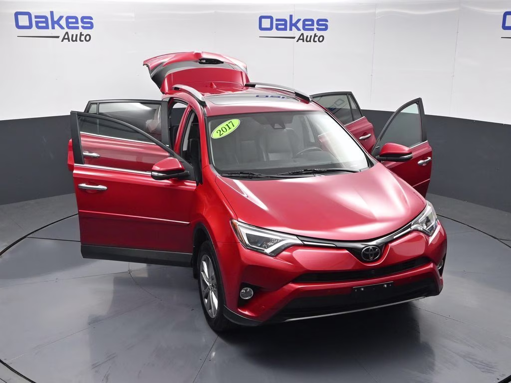 2017 Barcelona Red Metallic Toyota RAV4 Limited AWD SUV