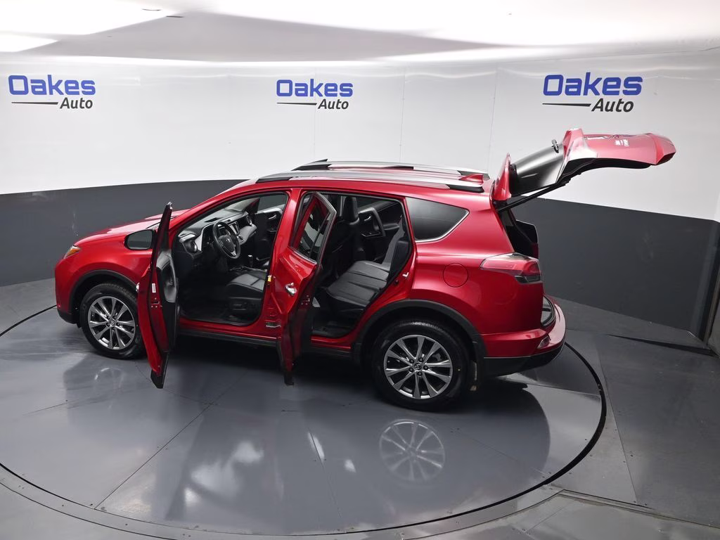 2017 Barcelona Red Metallic Toyota RAV4 Limited AWD SUV