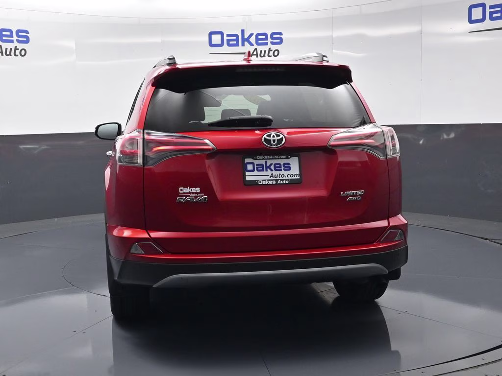 2017 Barcelona Red Metallic Toyota RAV4 Limited AWD SUV