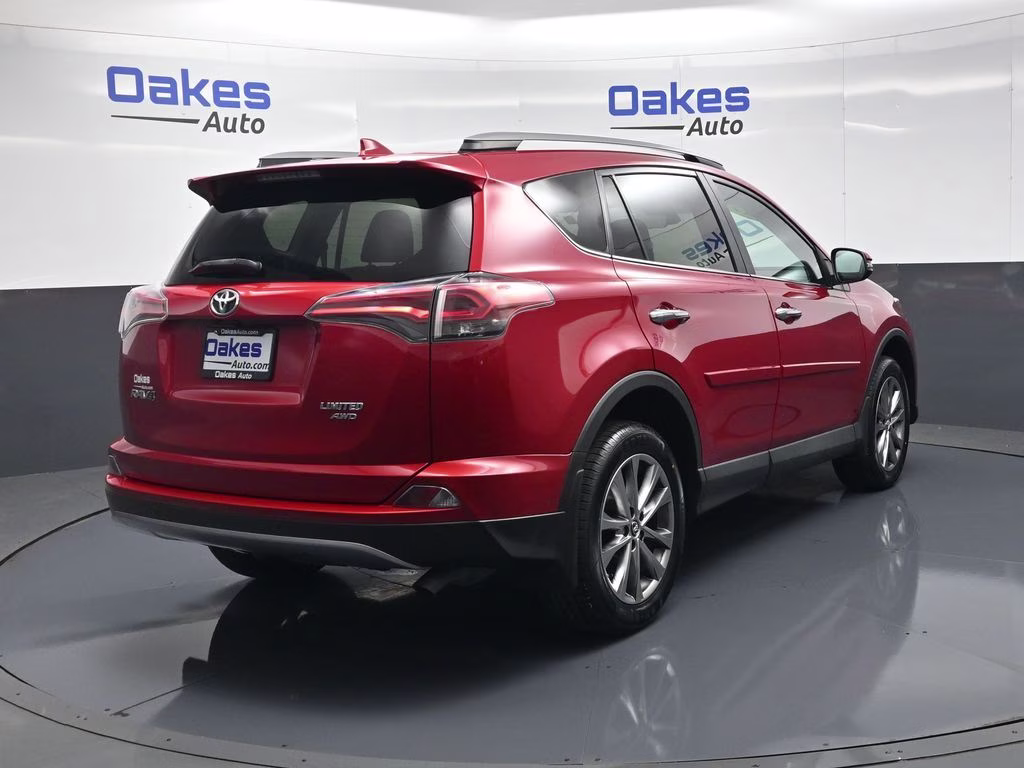 2017 Barcelona Red Metallic Toyota RAV4 Limited AWD SUV