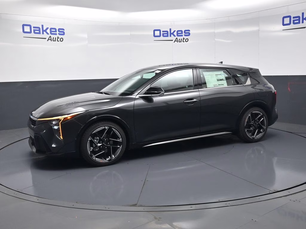 2026 Interstellar Gray Kia K4 GT-Line FWD Hatchback