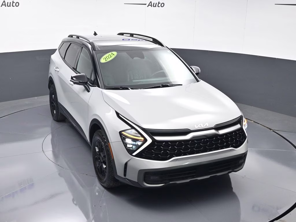 2024 Wolf Gray/Ebony Black Roof Kia Sportage X-Pro Prestige AWD SUV