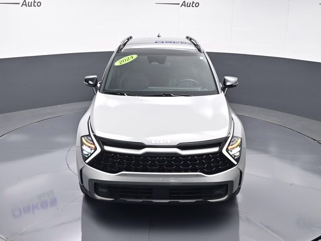 2024 Wolf Gray/Ebony Black Roof Kia Sportage X-Pro Prestige AWD SUV