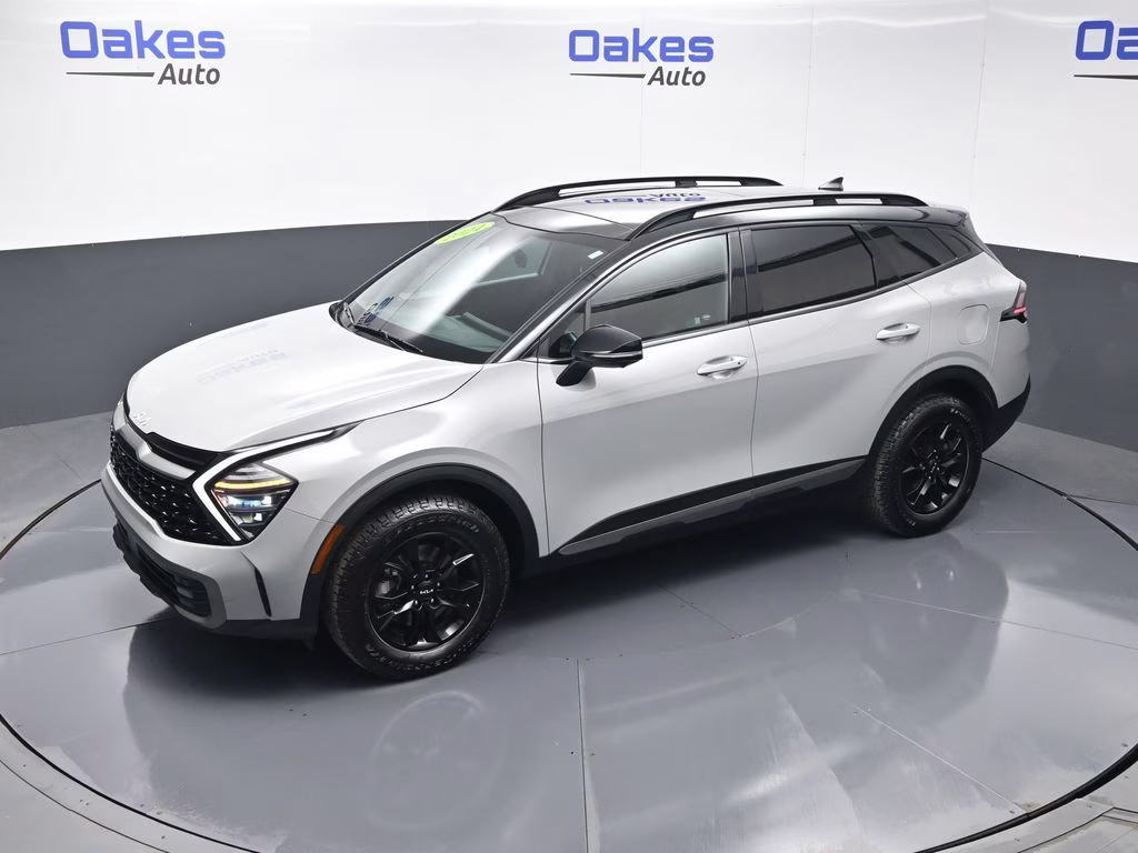2024 Wolf Gray/Ebony Black Roof Kia Sportage X-Pro Prestige AWD SUV