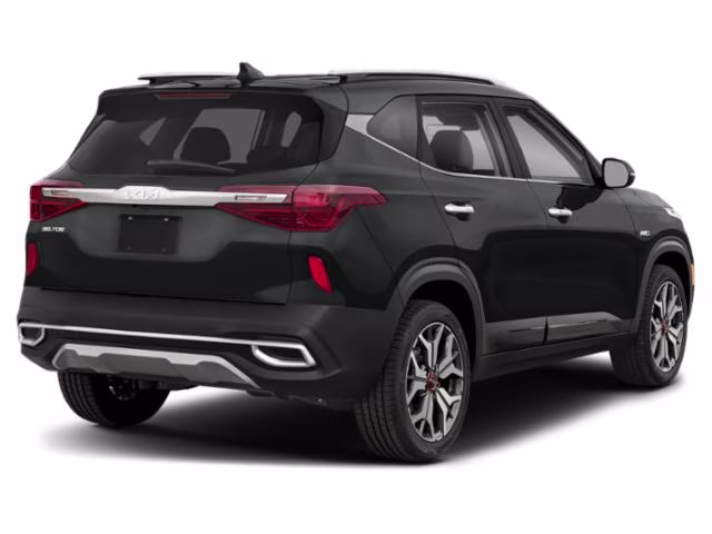 2022 Cherry Black Kia Seltos SX AWD SUV
