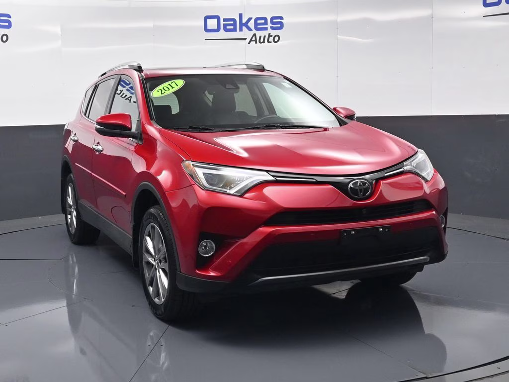 2017 Barcelona Red Metallic Toyota RAV4 Limited AWD SUV