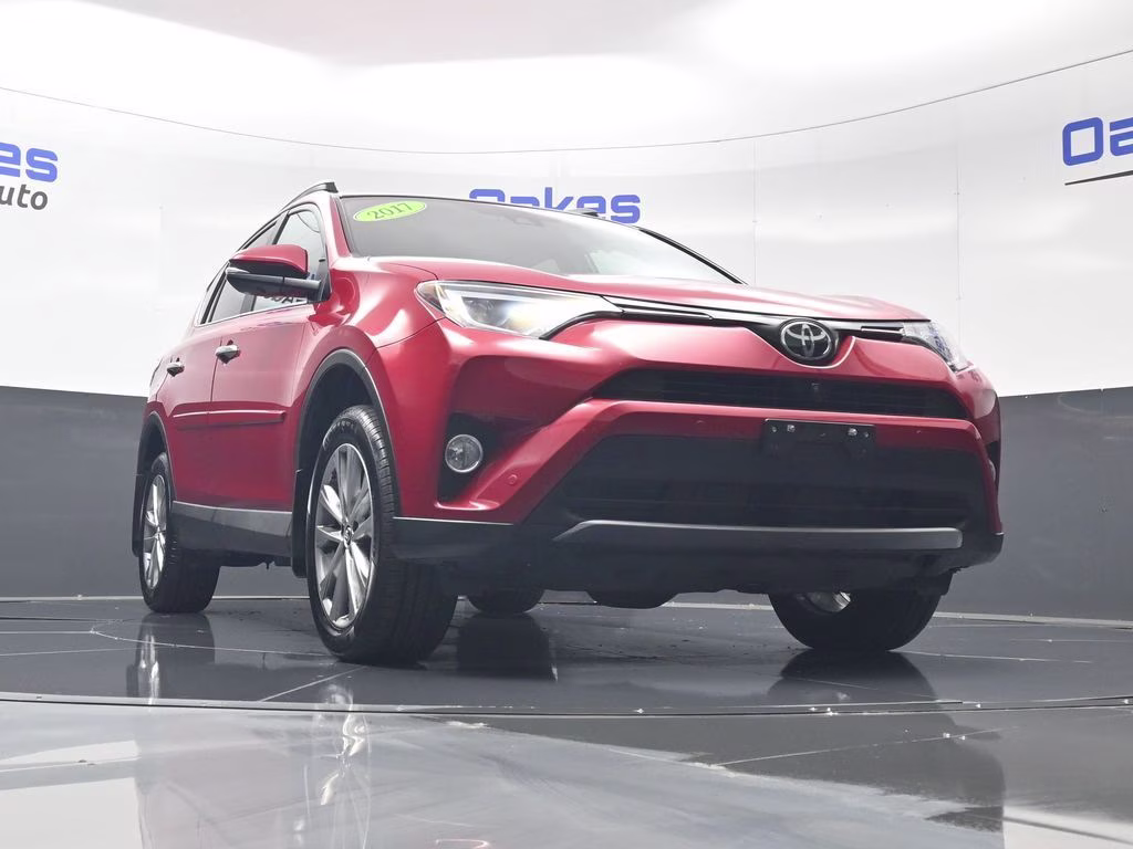 2017 Barcelona Red Metallic Toyota RAV4 Limited AWD SUV