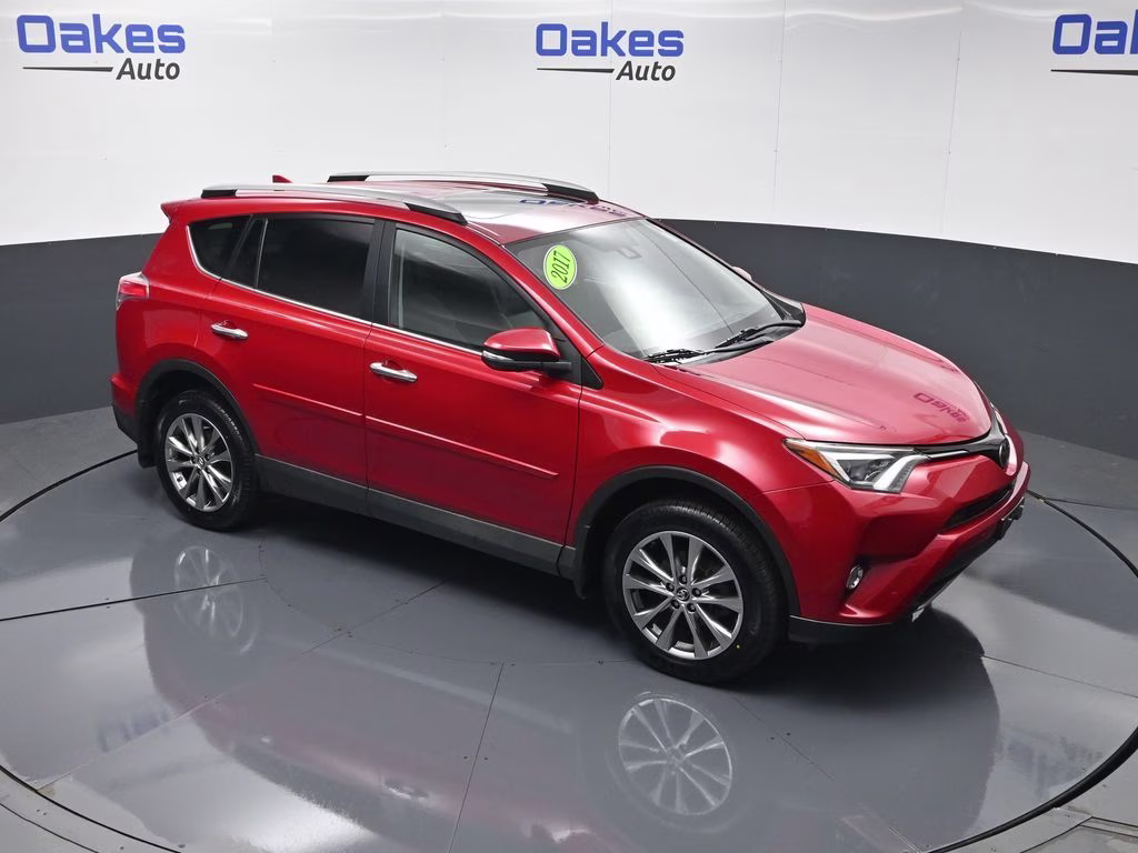 2017 Barcelona Red Metallic Toyota RAV4 Limited AWD SUV