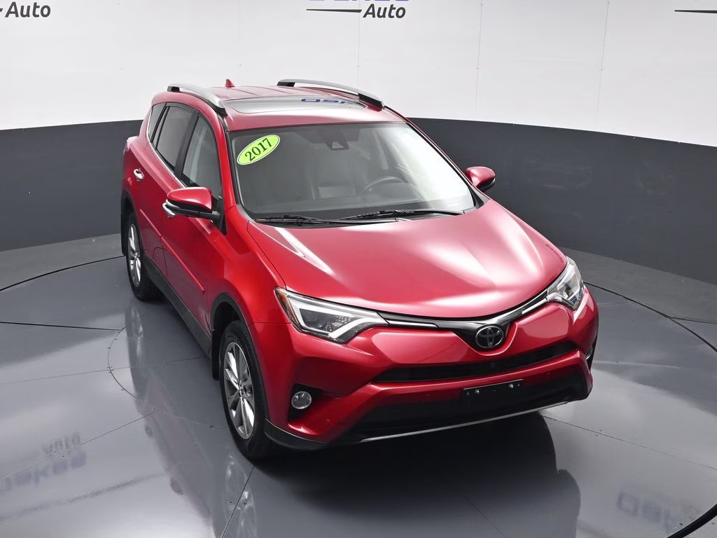 2017 Barcelona Red Metallic Toyota RAV4 Limited AWD SUV