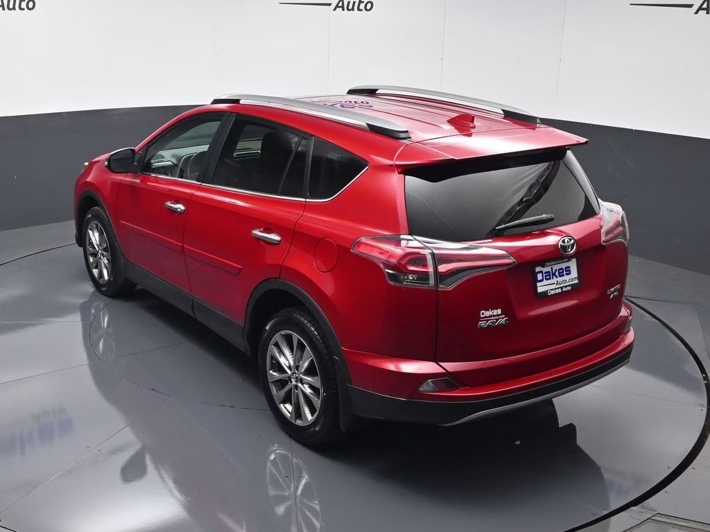 2017 Barcelona Red Metallic Toyota RAV4 Limited AWD SUV