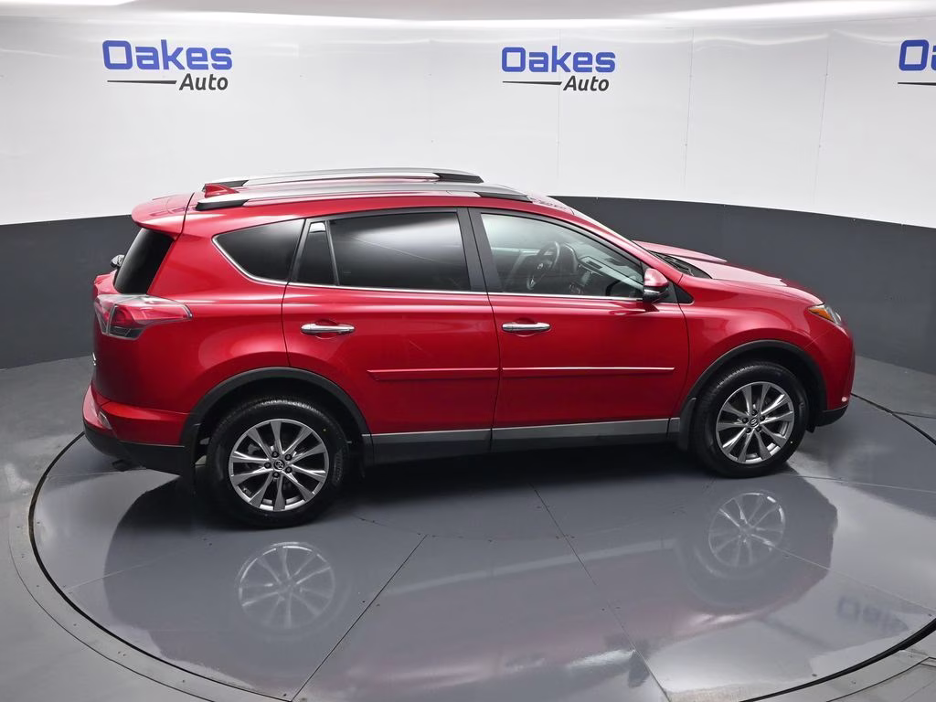 2017 Barcelona Red Metallic Toyota RAV4 Limited AWD SUV