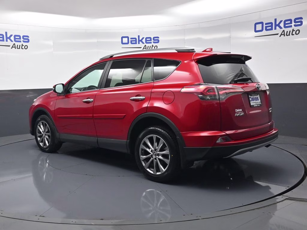 2017 Barcelona Red Metallic Toyota RAV4 Limited AWD SUV