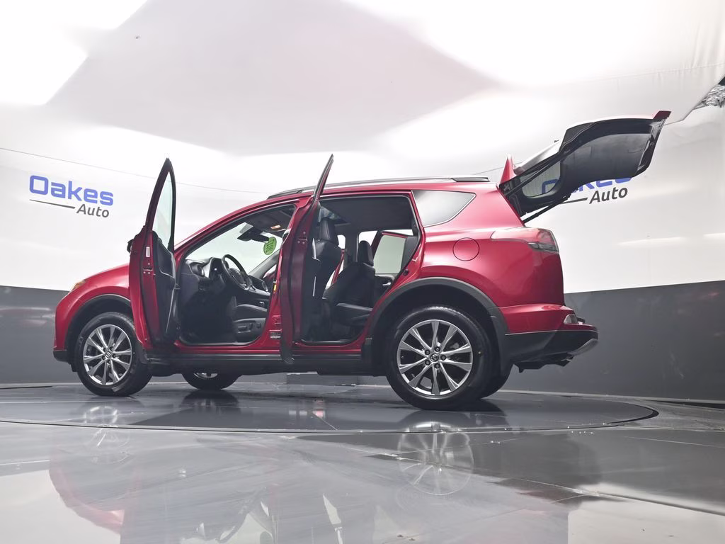 2017 Barcelona Red Metallic Toyota RAV4 Limited AWD SUV