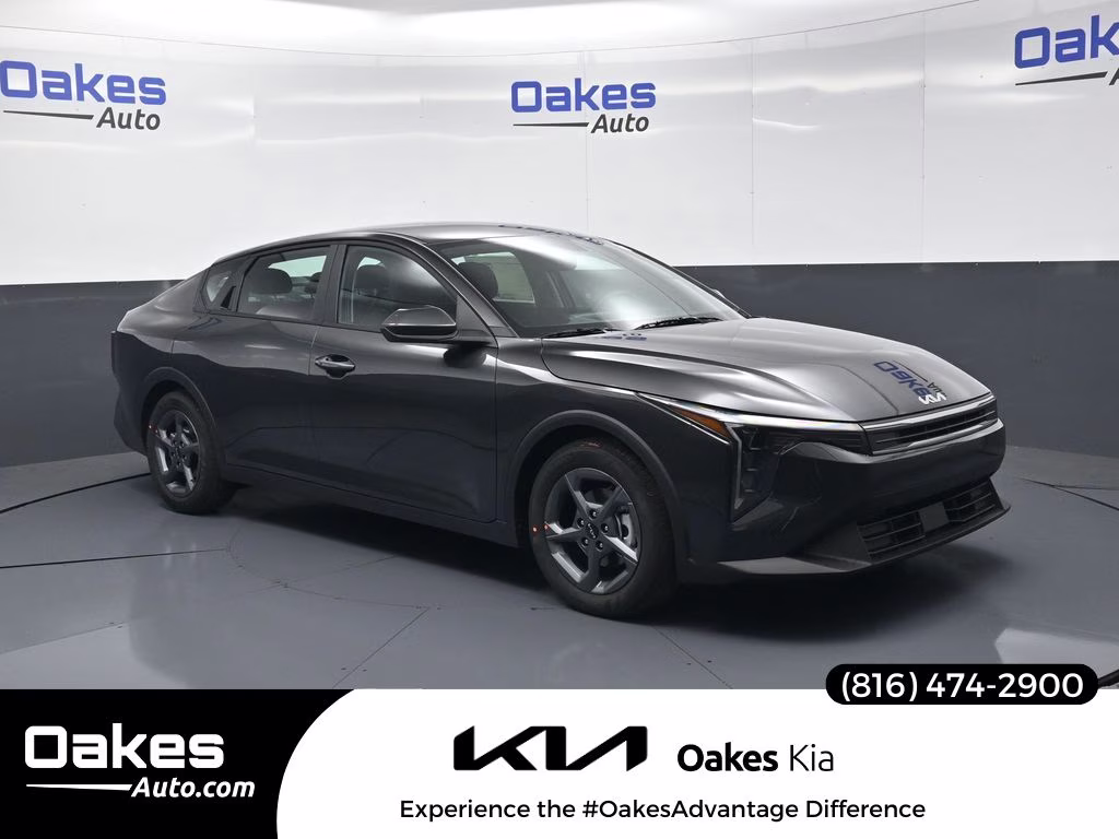2026 Interstellar Gray Kia K4 LXS FWD Sedan