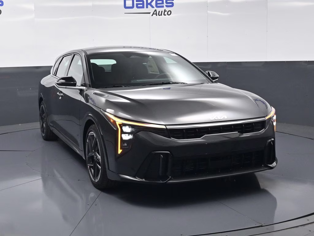 2026 Interstellar Gray Kia K4 GT-Line FWD Hatchback