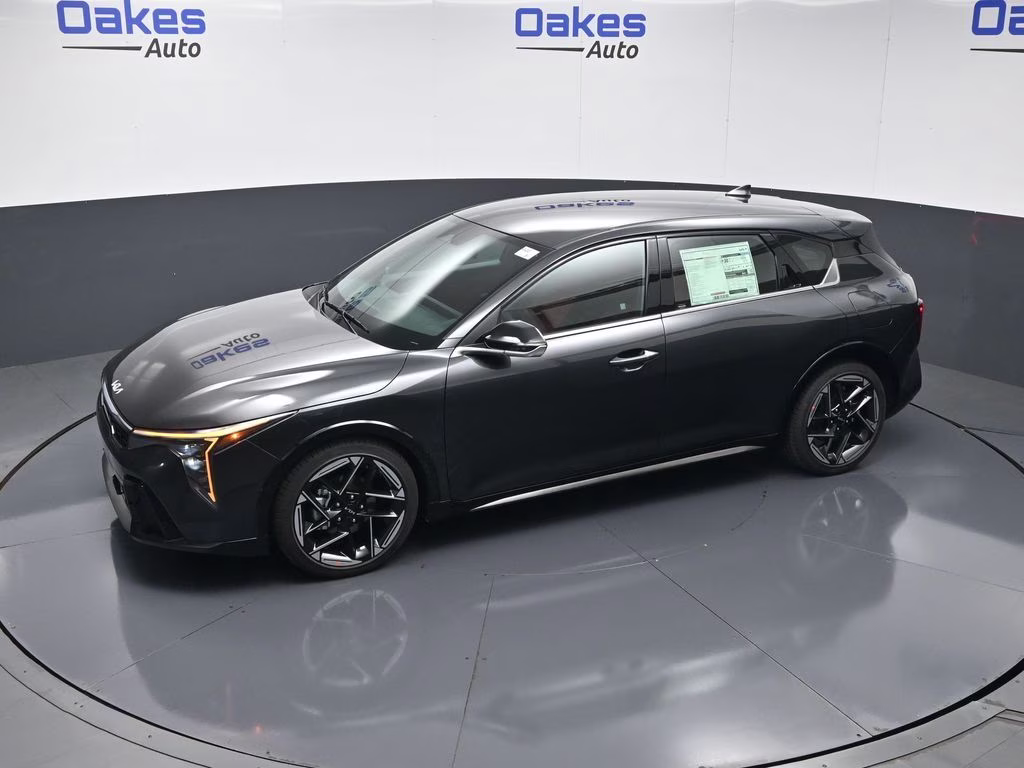 2026 Interstellar Gray Kia K4 GT-Line FWD Hatchback