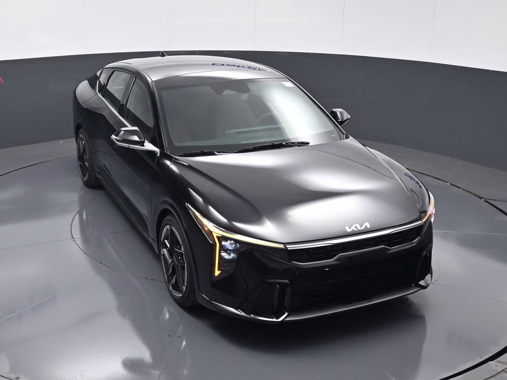 2026 Aurora Black Pearl Kia K4 GT-Line FWD Sedan