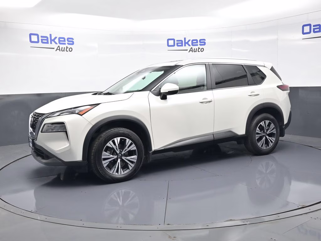2023 Pearl White Tricoat Nissan Rogue SV AWD SUV
