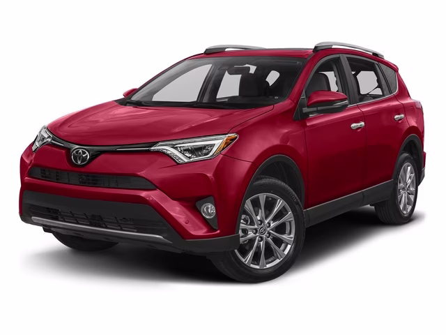 2017 Barcelona Red Metallic Toyota RAV4 Limited AWD SUV